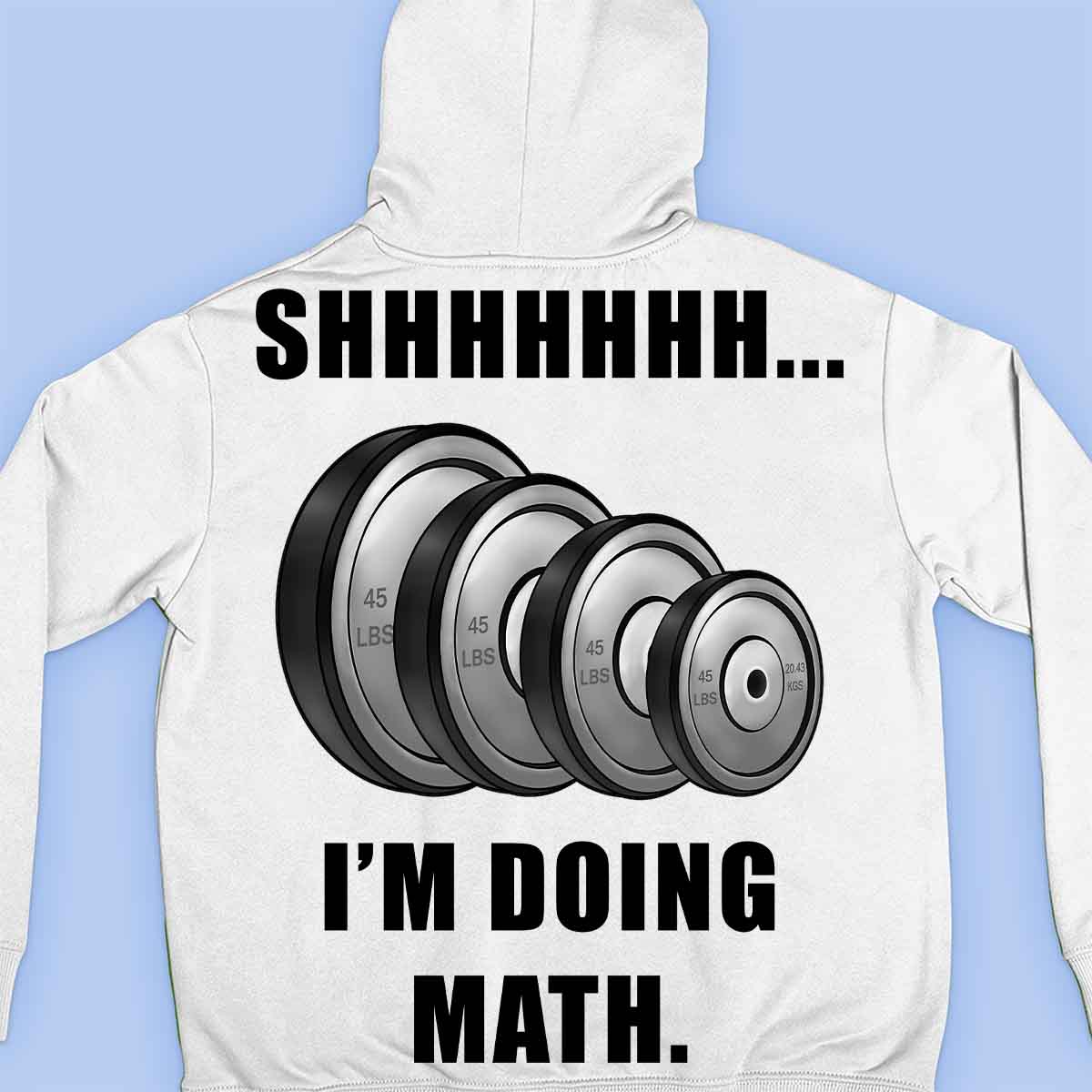 Math - Premium Hoodie Unisex Backprint