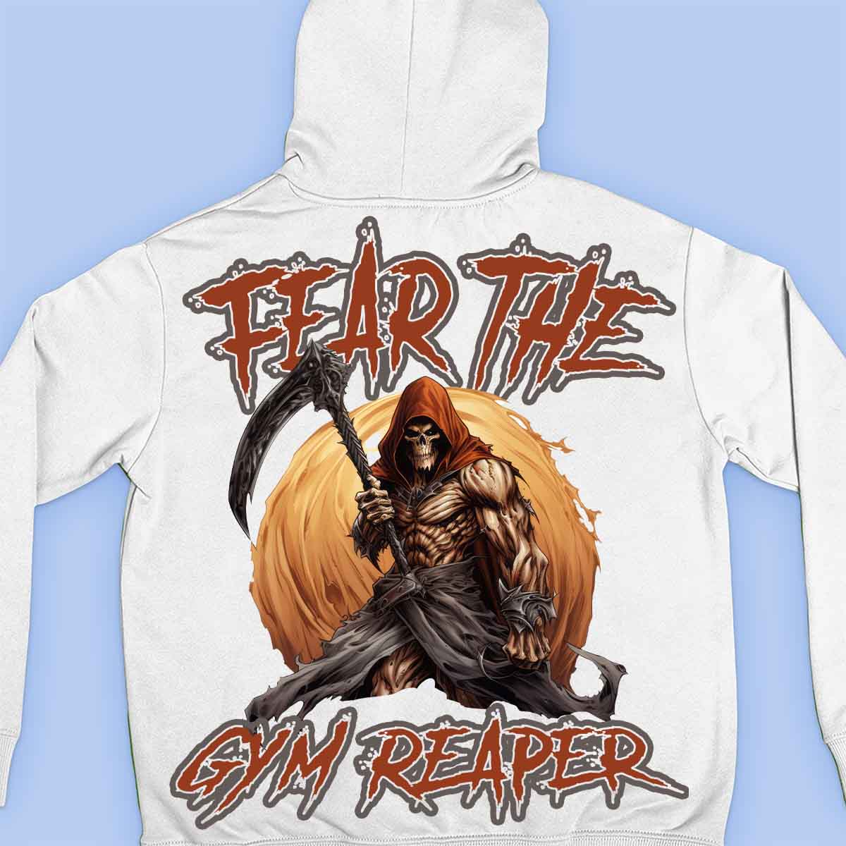 Gym Reaper - Premium Hoodie Unisex Backprint