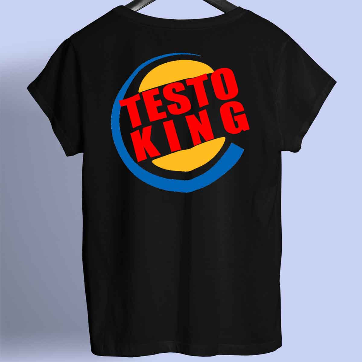 Testo King - Premium Shirt Unisex Backprint