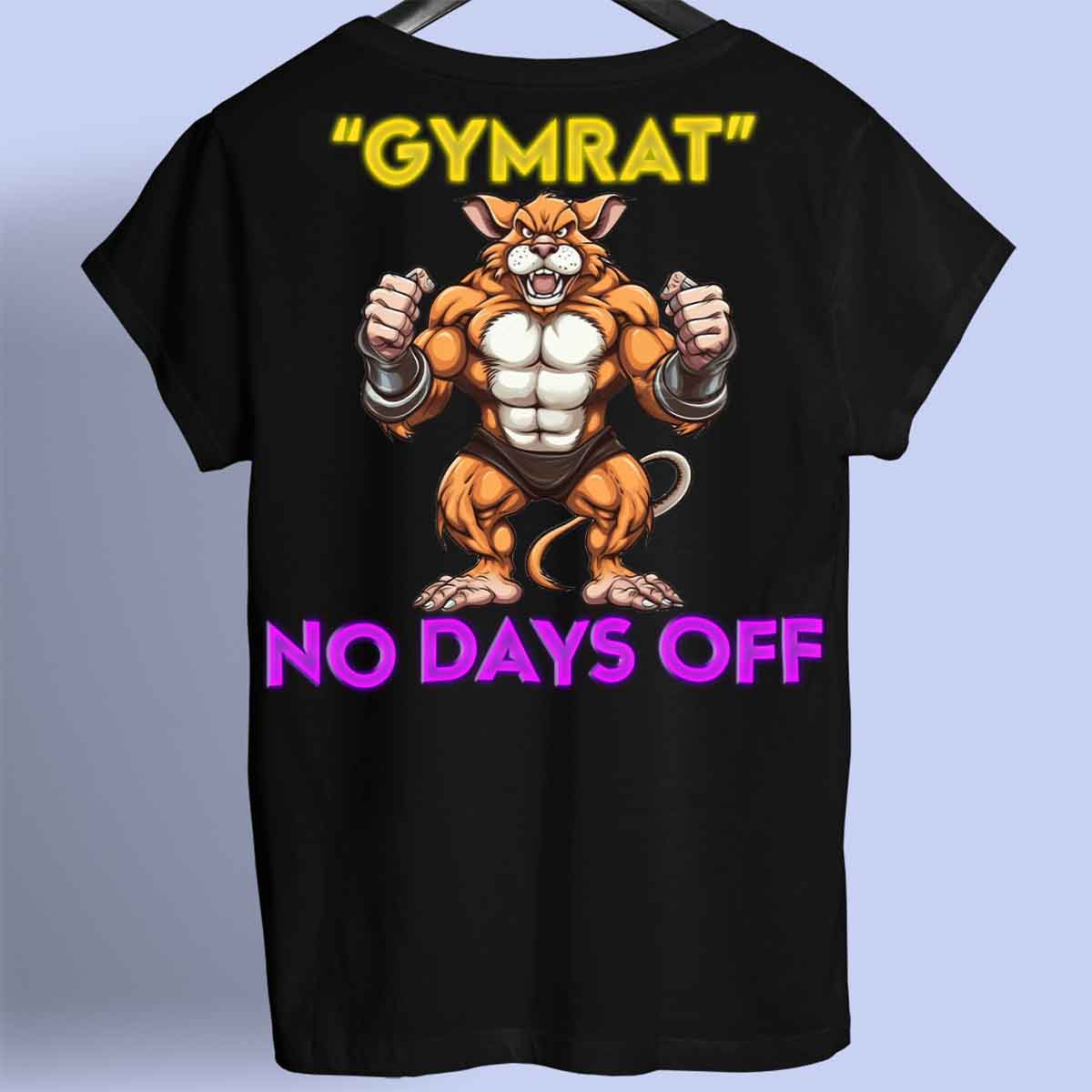 No Days Off - Premium Shirt Unisex Backprint