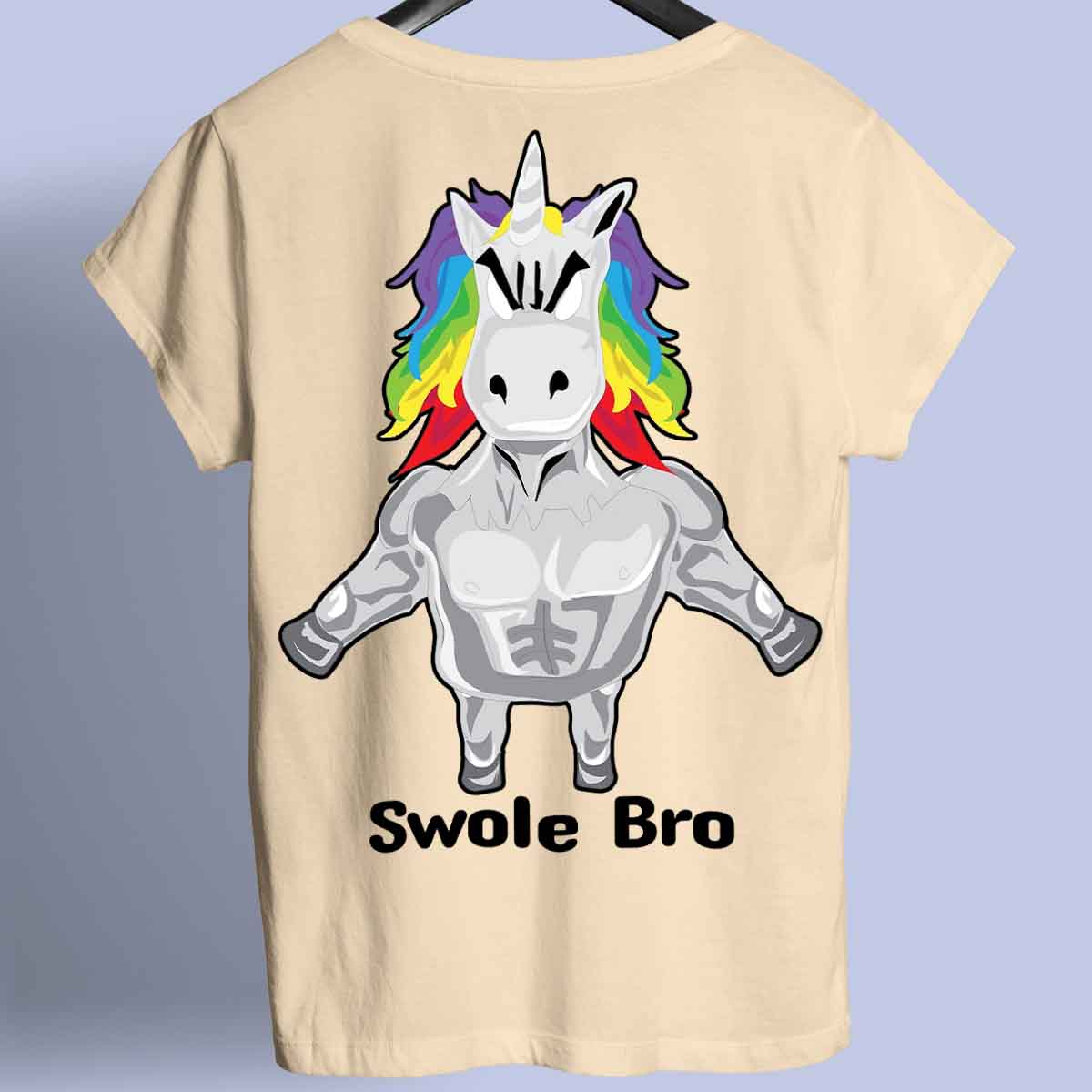 Swole Bro - Premium Shirt Unisex Backprint