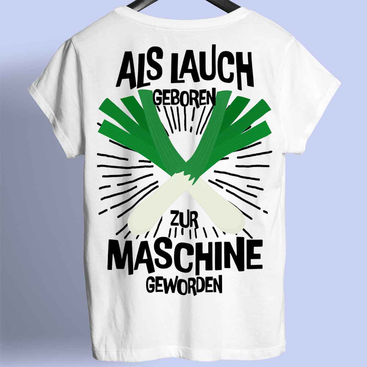 Machine Become - Premium Shirt Unisex Backprint