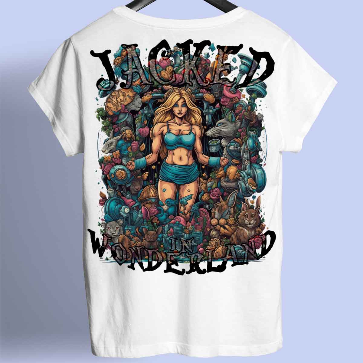 Wonderland - Premium Shirt Unisex Backprint