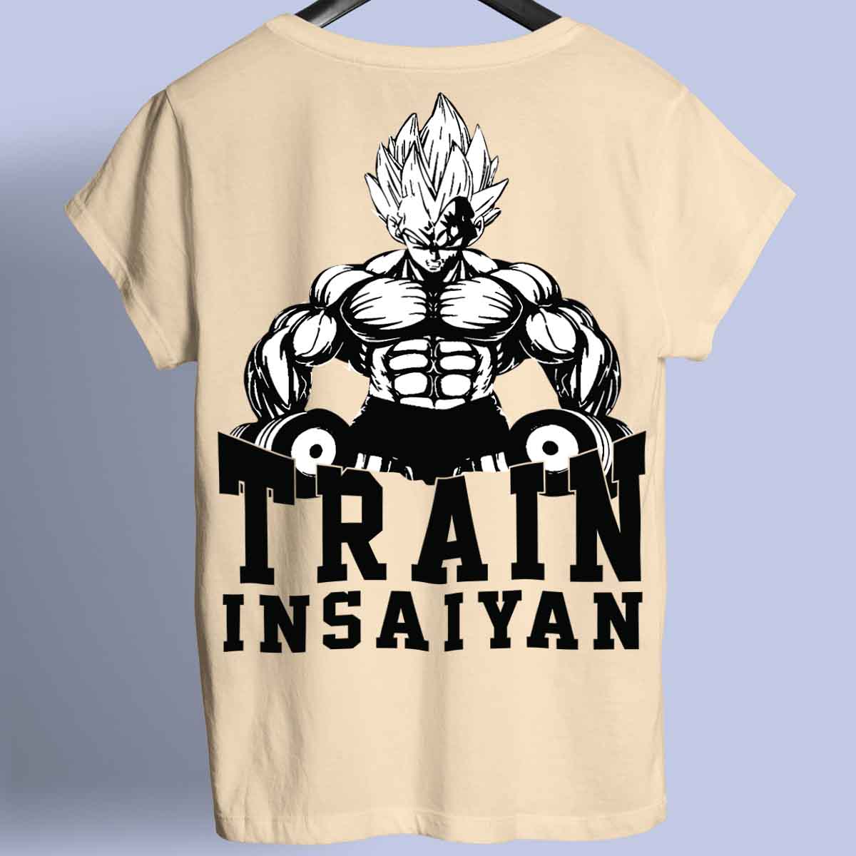 Train Insaiyan - Premium T-Shirt Unisex Backprint