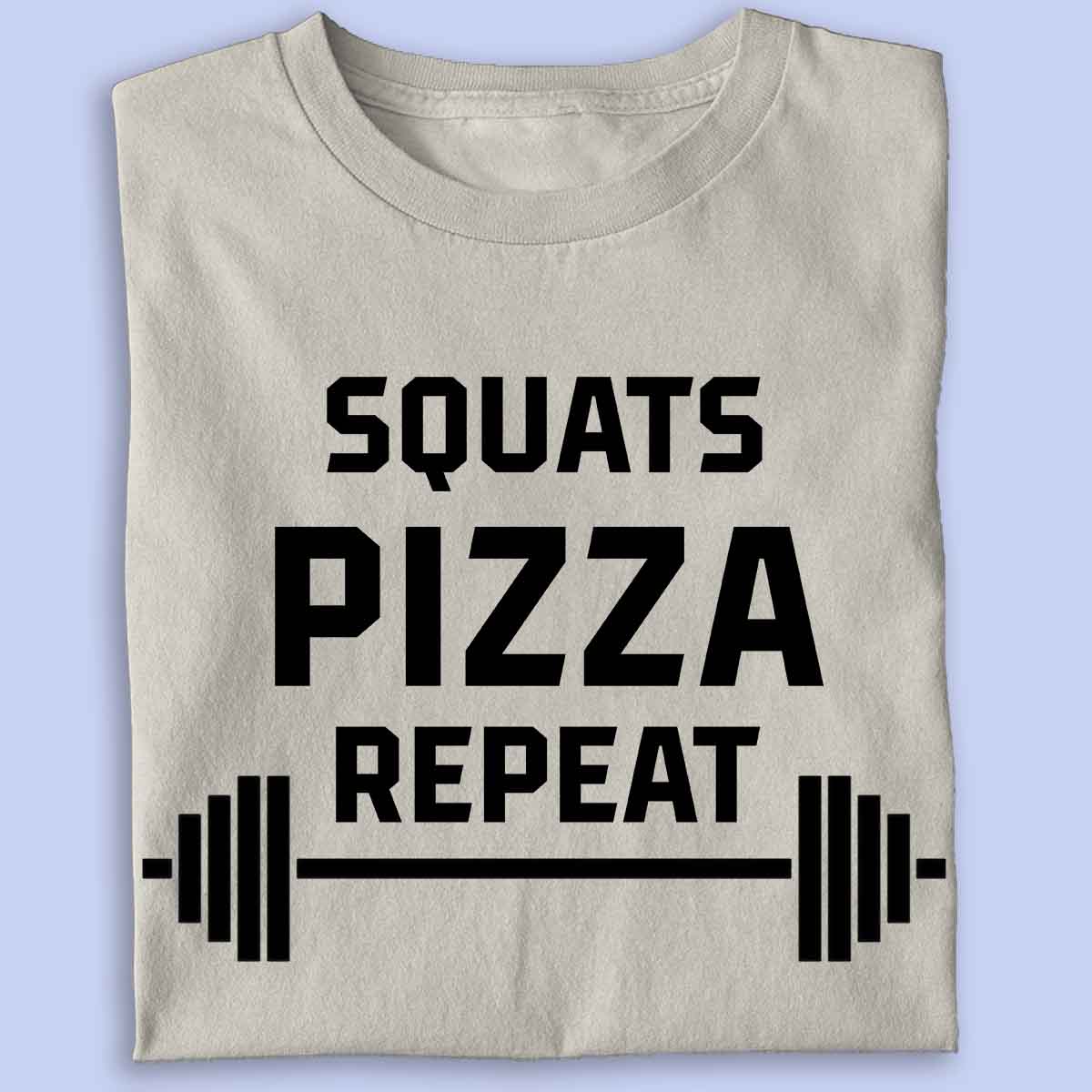 Squats and pizza