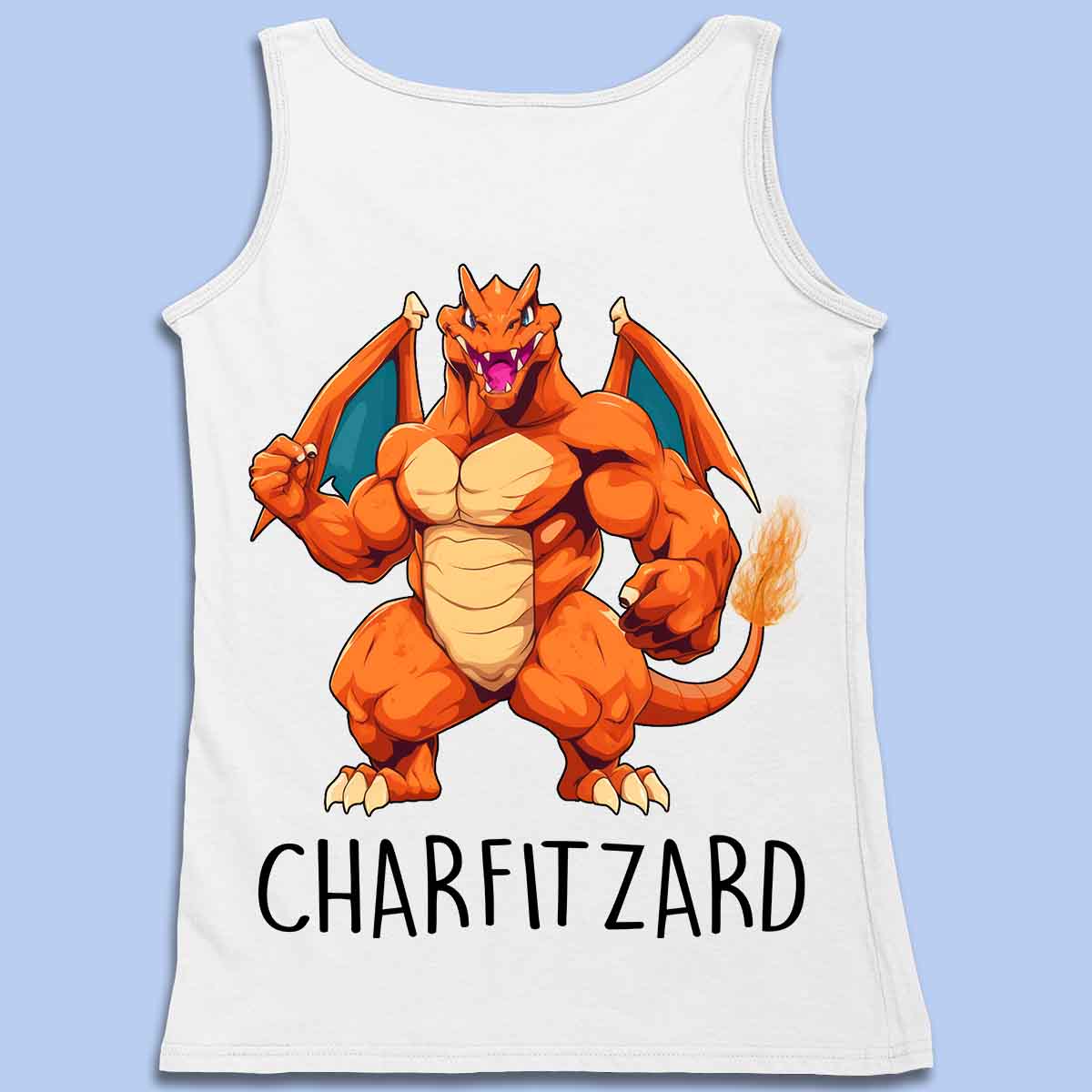 Charizard - Premium Tank Top Unisex Back Print