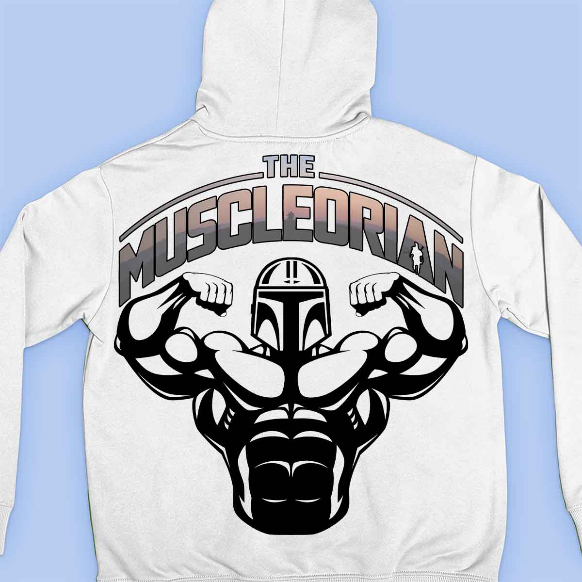 Muscleorian - Premium Hoodie Unisex Backprint